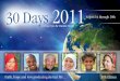 30-Days of Prayer 2011 Edition