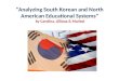 South Korean and North American Educational Systems
