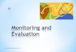 Monitoring and evaluation Learning and Development