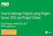 O365con14 - how to manage projects using project online