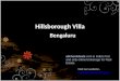 Hillsborough Villa, Bangalore Call 9999998663 - DKV & BBRL Builder