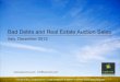 Bad Debts and Real Estate Auction Sales - Italy, december 2013 - Report Opicons-2013-EN