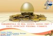 Fundamentals in Real Estate Series Part 7 Sales Associate Personal Finances