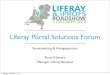 iProfs-Liferay Roadshow-03-10-13 - LPSF Highlights