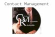CRM's - Contact Management for Business