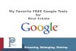 Google Tools for Real Estate
