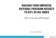 Focussing on employee referral programs