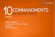 10 Commandments of Video Advertising