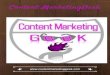 Content marketing geek flyer promotion