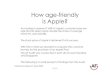 Is Apple an Age-Friendly brand?