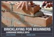 Bricklaying for beginners - Building firm foundations