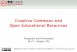 Introduction to the development of flexible copyright system – “Creative Commons” and “Open Educational Resources” – Share the current development of CC and OER