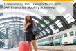 Transforming Rail Transportation with SAP Enterprise Mobility Solutions