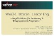 Brain-Based Training & Development