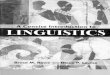 Bruce m. rowe   a concise introduction to linguistics linguistic anthropology