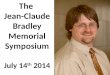 A Photo Loop of Jean-Claude Bradley for the Bradley Symposium