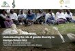 Understanding the role of genetic diversity to manage climate risks in Ethiopia