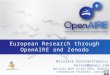 Open Access to research through OpenAIRE+ and Zenodo