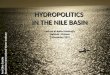 Nile Hydropolitics in the Nile Basin - Aalto University