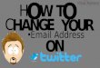 How to Change Your Email Address on Twitter