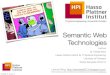(13) Semantic Web Technologies - Linked Data & Semantic Search