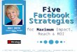 Five Facebook Strategies for Maximum Impact, Reach and ROI