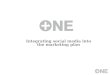 Integrating social media into the marketing plan