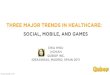 3 Major Trends in Healthcare: Social, Mobile and Games