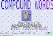 Learn compound words with joey