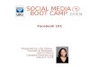 URJ Social Media Boot Camp: Facebook 101