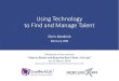 Using Technology To Find And Manage Talent