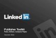 LinkedIn Publisher Toolkit (Summer 2014)
