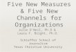 Five new measures five new channels