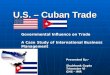U.S.   Cuba Trade