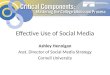 Effective Use of Social Media for College Counselors