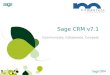 Sage CRM v7.1 Presentation