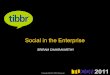 tibbr Presents at TUCON I The Real Value of Social in the Enterprise