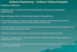 Software Engineering – Software Testing Strategies