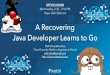 A Recovering Java Developer Learns to Go