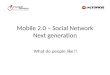 Mobile 2.0 — соцсети нового поколения