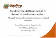Tackling the difficult areas of chemical entity extraction: Misspelt chemical names and unconventional entities