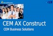 CEM Construct - ERP Solution for Construction Industry