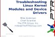 Troubleshooting Linux Kernel Modules And Device Drivers