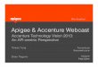 Apigee and Accenture Webcast - Accenture Technology Vision 2013 - An API Centric Perspective