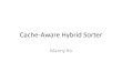 Cache aware hybrid sorter