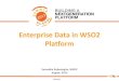 Enterprise data in the WSO2 platform