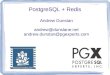 PostgreSQL and Redis - talk at pgcon 2013