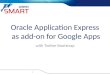 Oracle Application Express as add-on for Google Apps