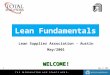 Lean  Fundamentals And  Line  Design 06 04 01