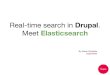 Real-time search in Drupal with Elasticsearch @Moldcamp